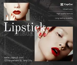 Black Friday Beauty & Personal care Lipstick  Product display Minimalist