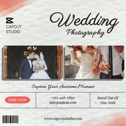 Business Wedding Photography Instagram Post