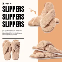Home Slippers Detail Simple