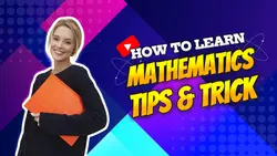Tips & Trick Learn Math Youtube Thumbnail