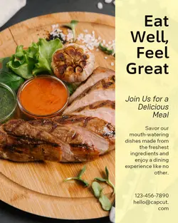 Foods & Beverage Invitation