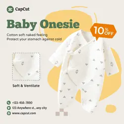 Maternal infant care Baby Onesie promotion cute