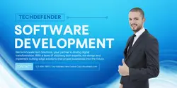 Business software development LinkedIn company banner