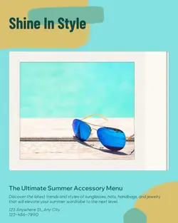 Jewelry & Accessories Menu