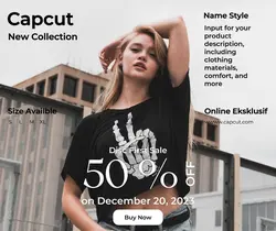 Fashion FIrst Sale Promotion Facebook Post