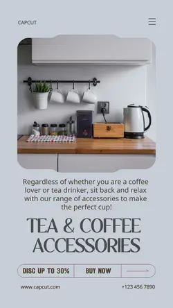Household Tea Coffee Accessories Promotion Tiktok