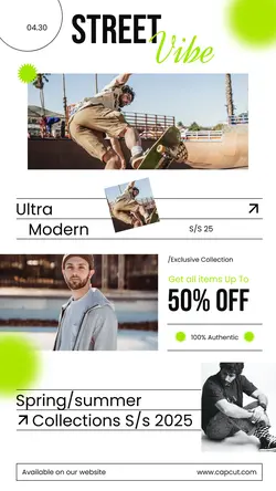 Multi-product Image Promotion + Modern Bold Layout