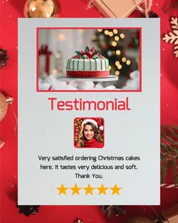 Christmas Day Customer Feedback Product Instagram Portrait