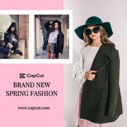 Spring Fashion Product Launch Pink and White