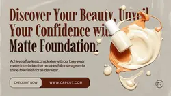 Beauty Product Display Twitter Post