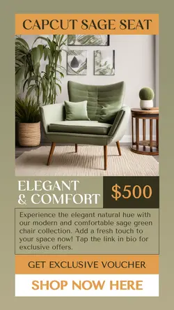 Furniture Seat Minimalism Display Instagram Story