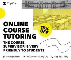 educate Course counseling promotion minimalist