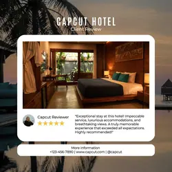 Hotel Travel Review Instagram Post