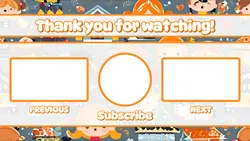 Non Marketing Youtube Endscreen Kids Orange