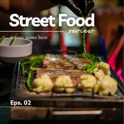 Street Food Review Youtube Thumbnail 