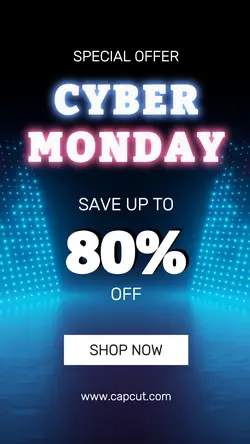 Cyber Monday Promotion Instagram Story