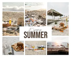 Non-Marketing Photo Collage White Minimalist