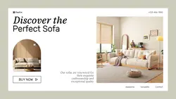 Household sofa Branding Minimalist