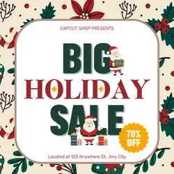 Big Holiday Sale