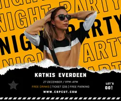 Night Party Facebook Post