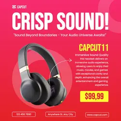 Electronic Headset Product Promotion