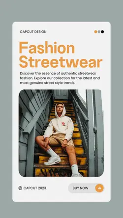 Fashion Streetwear Instagram Story