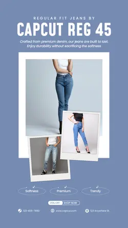 Jeans Sale - Instagram Story