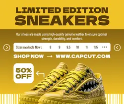 Limited Edition Sneakers Promotion 