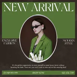 New Arrival Fashion Promotion