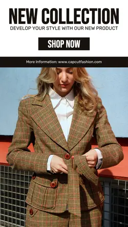 Fashion Blazer Display Instagram Story