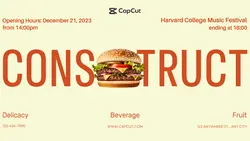 Foods & Beverage Dish presentation construct weak marketing