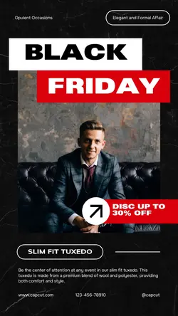 Black Friday Weekend Sale Tiktok Post