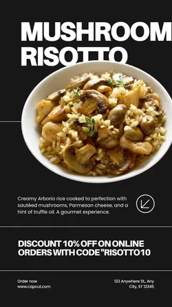 Italian Cuisine Food Promotion Tiktok Post