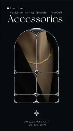 Fashion Necklace Effect Display