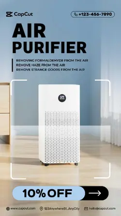 Electronic products Air purifier Discount Business