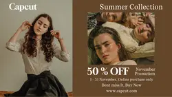 Fashion Online Promotion Youtube Thumbnail