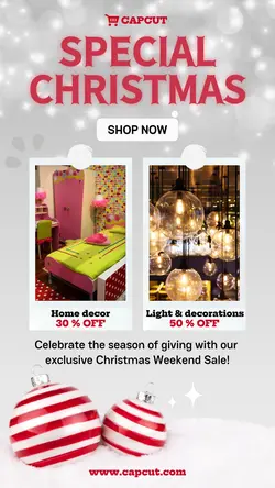 Special Christmas Promo Instagram Story