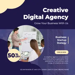 Digital Agency Business Social Cards