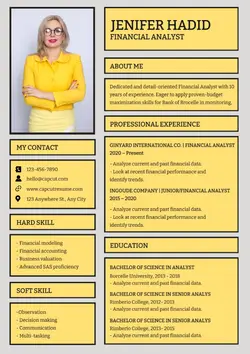 Busines Resume Modern