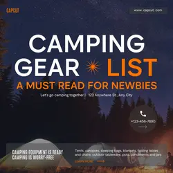 Entertainment Camping Branding Minimalist