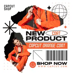 2 MULTI IMAGE WOMAN FASHION ORANGE 2