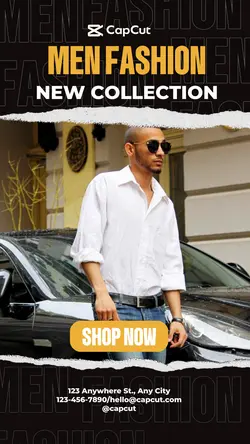 Clothing Men Fashion Collection Instagram Story