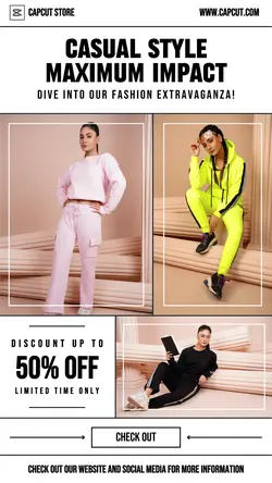Casual Fashion Promo Instagram Story