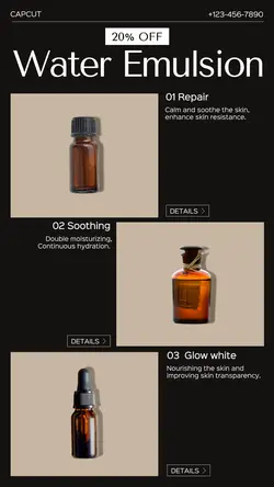 Beauty Water Emulsion Discounts Business  