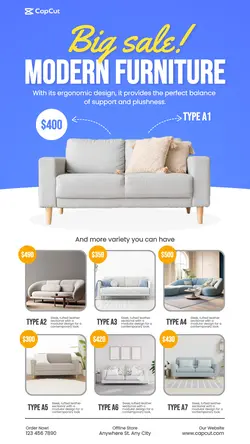 Furniture Sofa Product Promotion