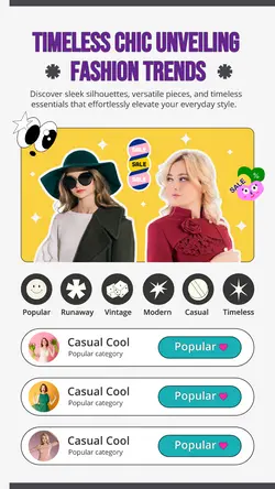 Fashion Elegant Promotional Instagram Story