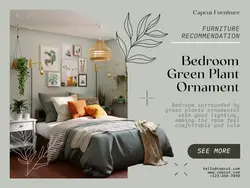 Household Bed Room Product Display Instagram Post