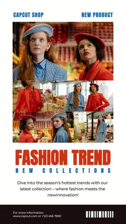 New Fashion Trend Promotion Instagram Story
