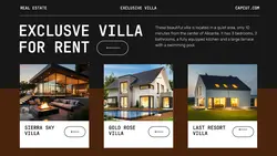 Exclusive Villa for Rent Twitter Post