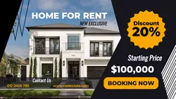 House For Rent Promotion Thumbnail Youtube